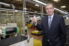 CEO Werner Deggim in production facility