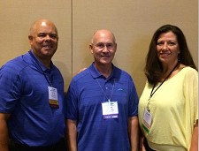 (l-r) Kevin Chavis, Dallas Puckett and MaryEllen Dinicola (courtesy Pac-West)