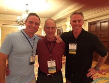 Adam, Bill and Jim Derry (courtesy NFDA)